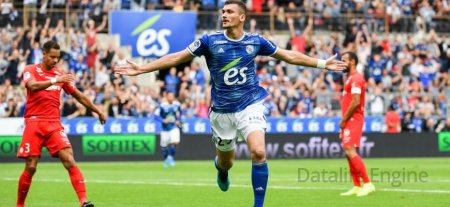 Strasbourg contre Montpellier