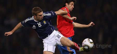 L'Ecosse contre l'Espagne